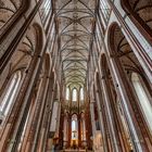 Mein Blick zum Altar in St. Marien, Lübeck