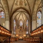  Mein "Blick zum Bordesholmer Altar" im Schleswiger Dom 