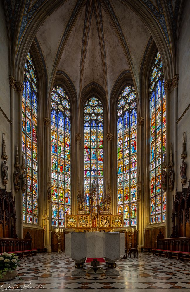  Mein "Blick zum Chor"  im Ludgerus Dom (Billerbeck)