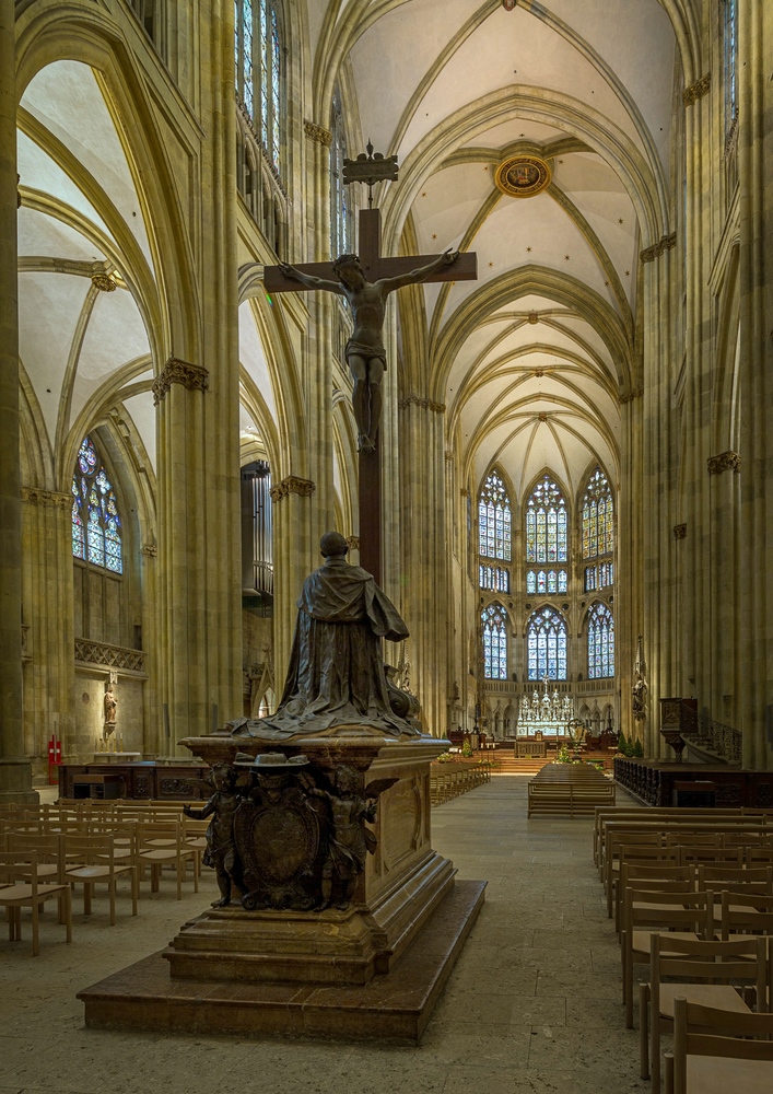 Mein "Blick zum Chor " im Regensburger Dom