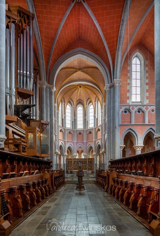  Mein "Blick zum Chor" in der Abteikirche Marienstatt