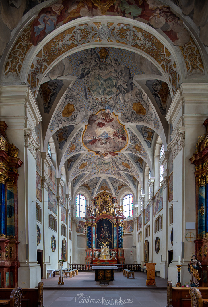 Mein "Blick zum Chor" in der Kapellenkirche Rottweil