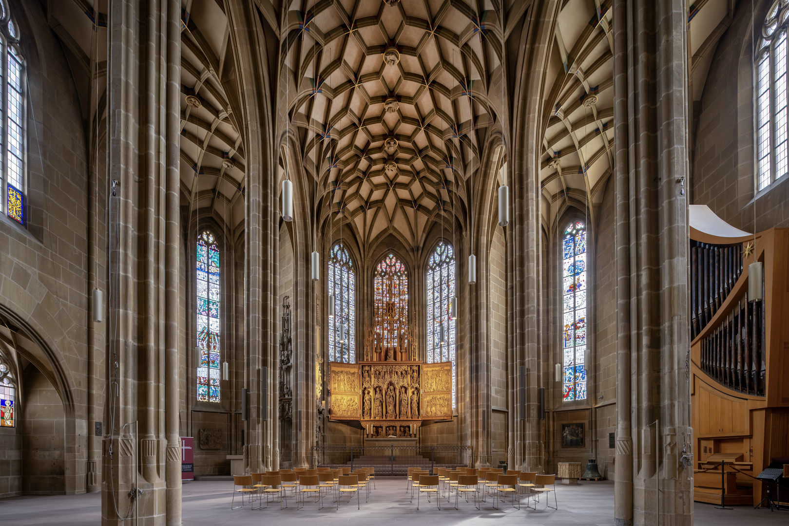  Mein "Blick zum Chor" in der Kilianskirche Heilbronn
