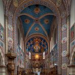 Mein "Blick zum Chor" in der Klosterkirche Maria Hilf Cham