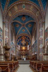 Mein "Blick zum Chor" in der Klosterkirche Maria Hilf Cham