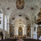 Mein "Blick zum Chor" in der Klosterkirche Mariä Himmelfahrt Wettenhausen