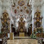 Mein "Blick zum Chor" in der Klosterkirche Speinshart