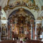 Mein "Blick zum Chor" in der Klosterkirche St. Georg und Pankratius in Raitenhaslach