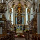  Mein "Blick zum Chor" in der Klosterkirche St Magnus (Bad Schussenried)