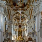 Mein "Blick zum Chor" in der Klosterkirche St. Peter und Paul (Oberelchingen)