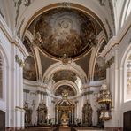  Mein Blick zum Chor in der Pfarrkirche St. Ignaz (Mainz)