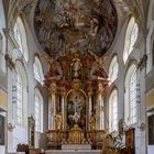 Mein "Blick zum Chor " in der Pfarrkirche St.Martin Garmisch-Partenkirchen