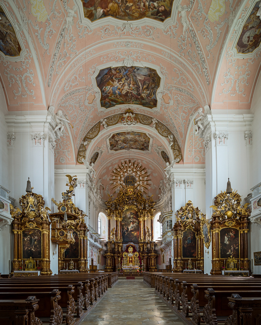 Mein "Blick zum Chor" in der Schutzengelkirche (Eichstätt)