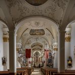 Mein "Blick zum Chor" in der Wallfahrtskirche Mariä Geburt Roggenburg Schießen  