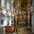 Mein "Blick zum Chor" in der Wieskirche (Steingaden)