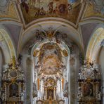  Mein "Blick zum Chor"St. in der Klosterkirche Johannes Evangelist (Mallersdorf)