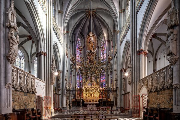 Mein "Blick zum Hochaltar" im Xantener Dom St.Viktor