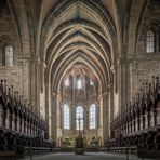 Mein "Blick zum Westchor " im Bamberger Dom St. Peter und St. Georg