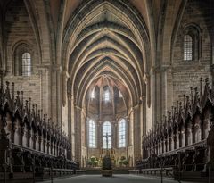 Mein "Blick zum Westchor " im Bamberger Dom St. Peter und St. Georg