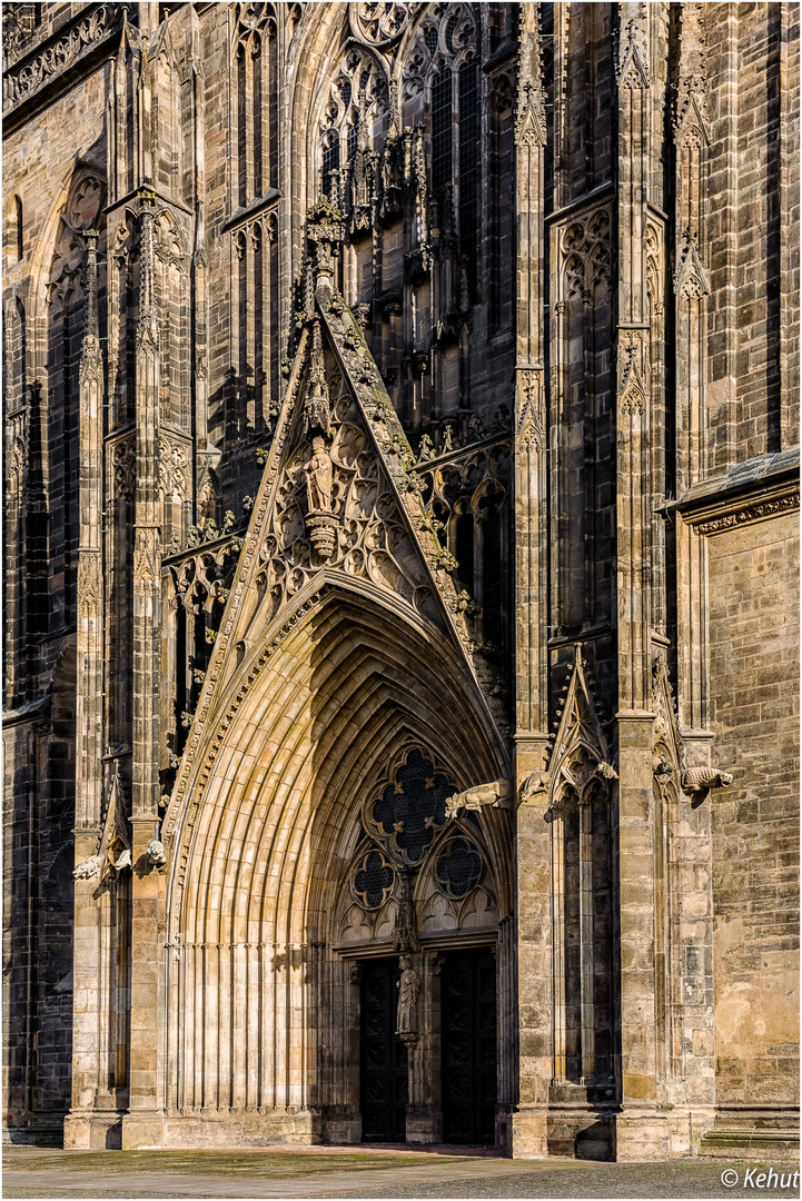 Mein Blick zum Westportal - Dom Magdeburg