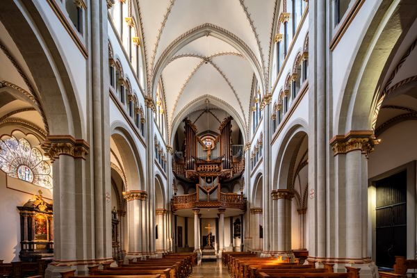 Mein "Blick zur Orgel" im Bonner Münster