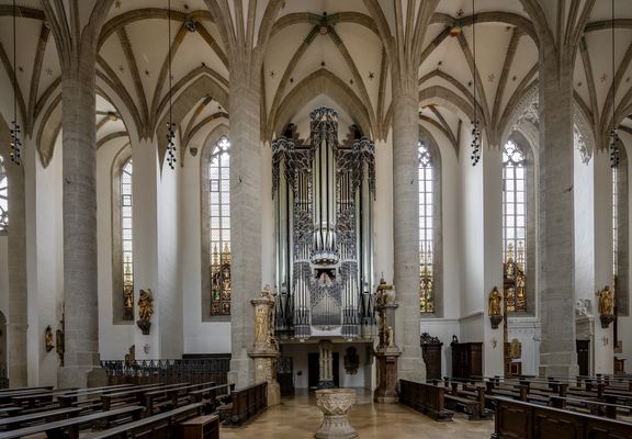 Mein "Blick zur Orgel" im Eichstätter Dom