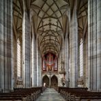  Mein "Blick zur Orgel" im Münster St. Georg (Dinkelsbühl)