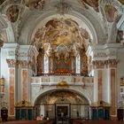  Mein „Blick zur Orgel“ in der Abteikirche St. Michael Metten