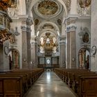 Mein "Blick zur Orgel" in der Barockbasilika St.Mang (Füssen)