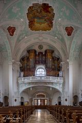  Mein Blick "zur Orgel in der Basilika Gößweinstein"