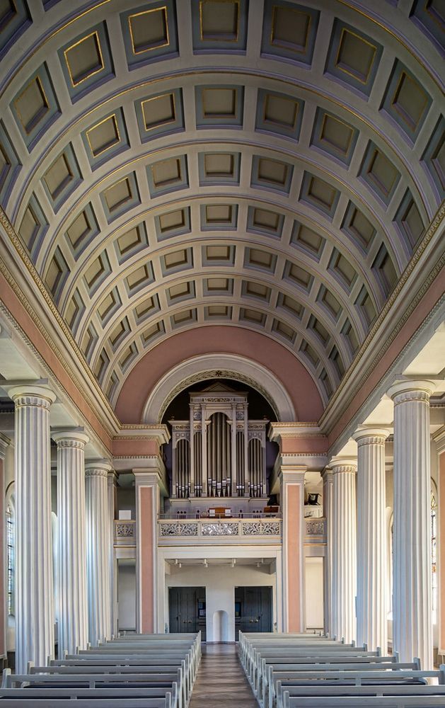  Mein "Blick zur Orgel" in der Kirche St.Ludwig (Celle)