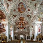  Mein "Blick zur Orgel" in der Klosterkirche Speinshart  Oberpfalz (Bayern)