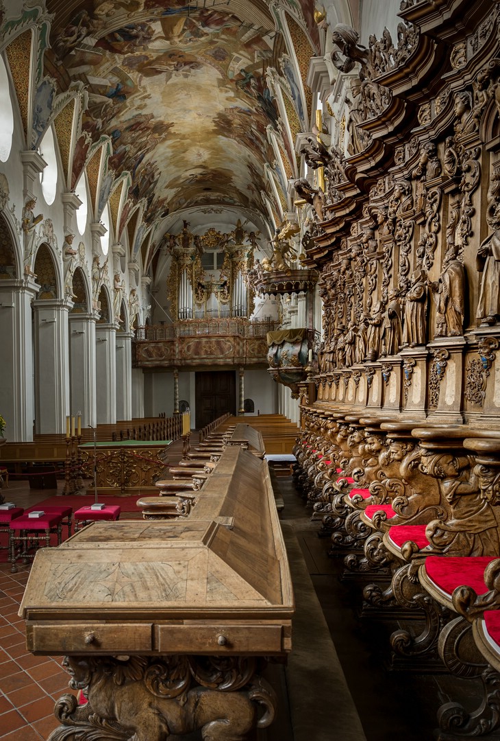 Mein "Blick zur Orgel" in der Klosterkirche St.Magnus