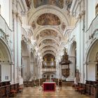 Mein "Blick zur Orgel" in der  Klosterkirche St.Mauritius Niederalteich