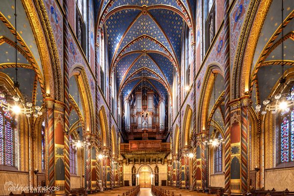 Mein "Blick zur Orgel" in der Marienwallfahrtskirche in Kevelaer