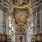 Mein "Blick zur Orgel" in derAsamkirche  St.Margaretha Osterhofen