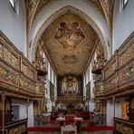   Mein "Blick zur Orgel" in derWallfahrtskirche Sossau (Straubing) 