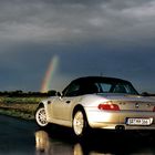 Mein BMW Z3 Cabrio mit Regenbogen