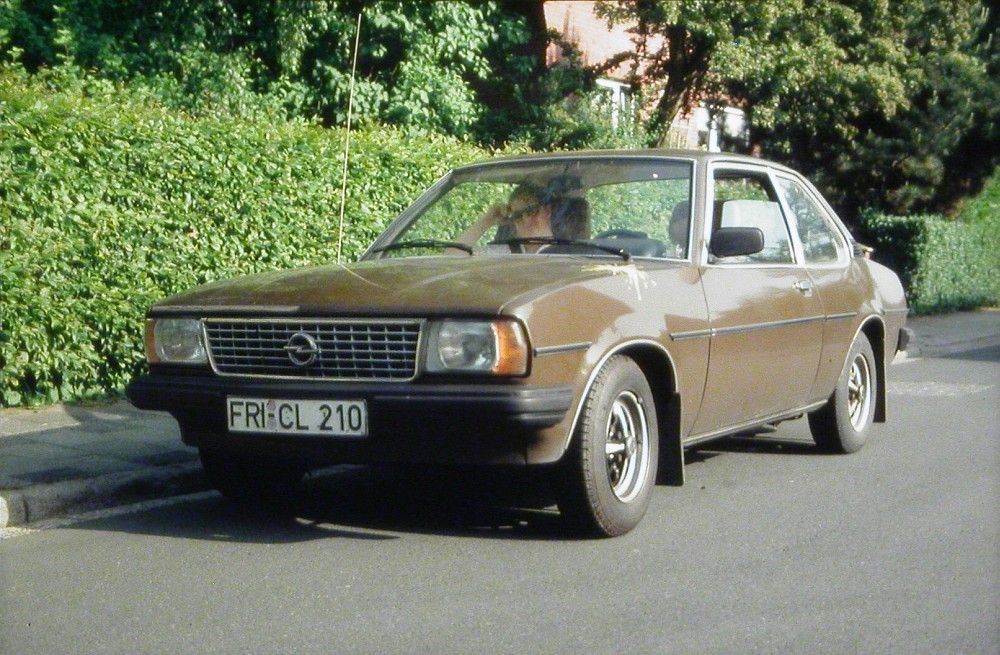 mein brauner Opel Ascona B