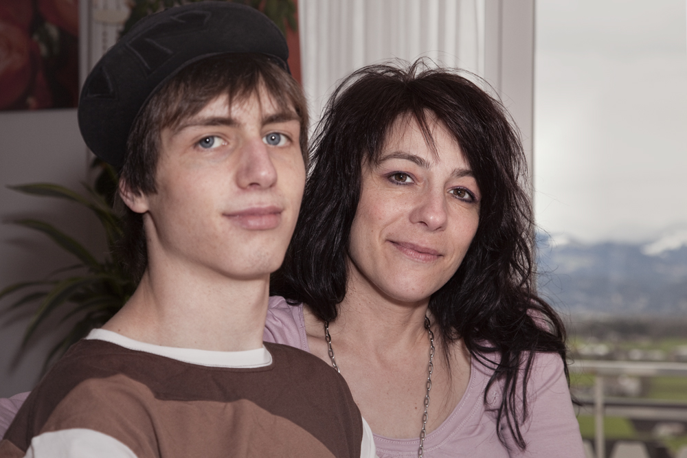 Mein Bruder und meine Mum:)