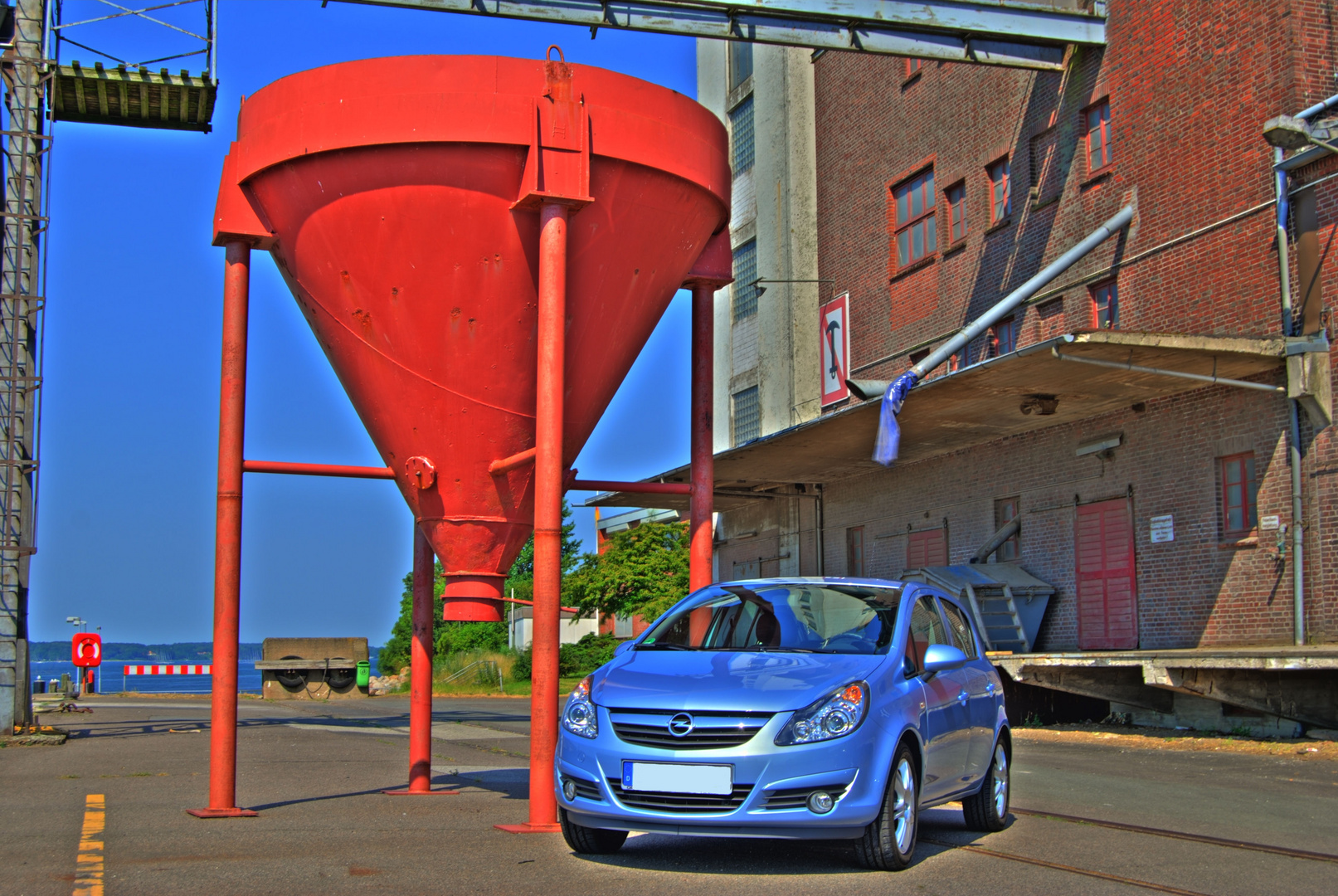 Mein Corsa in HDR