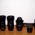 Mein derzeitiges Fotoequipment....