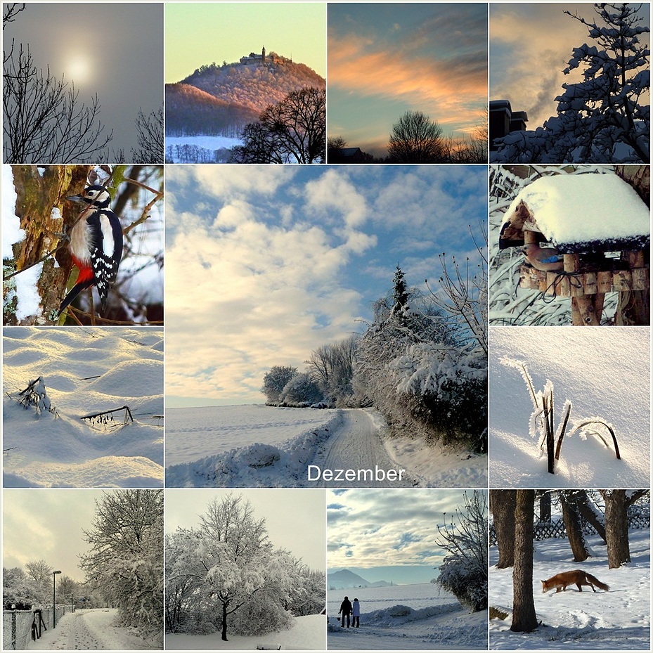 Mein Dezember Foto & Bild jahreszeiten, winter, collagen+kalender