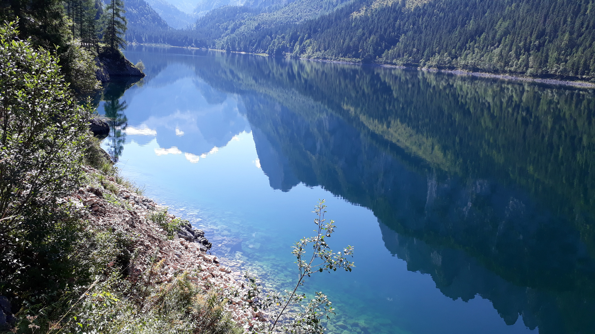 mein Dienstags-Spiegelbild Bild (der Gosausee)