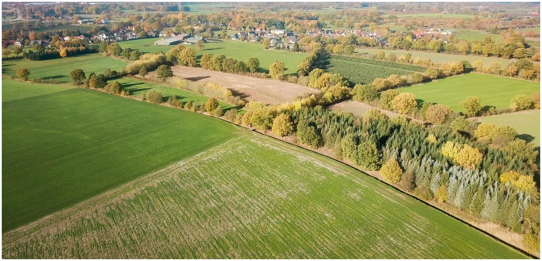 mein Dorf im Herbst