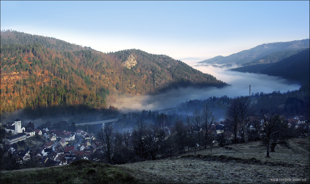 Mein Dorf über der Nebelgrenze