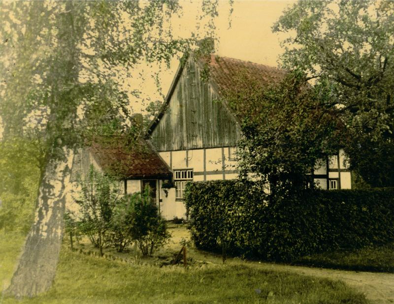 Mein Elternhaus um 1957...