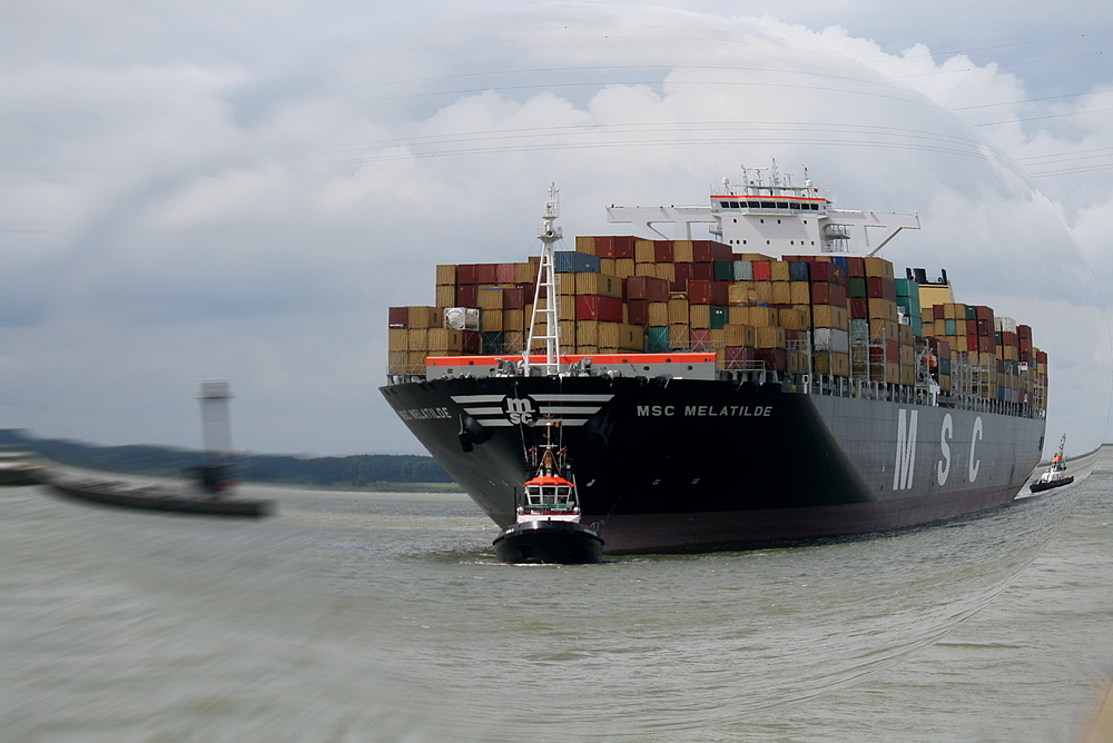 Mein erster 13.000TEU von MSC