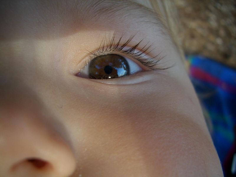 Mein erster Blick --> immer in die Augen meiner Tochter