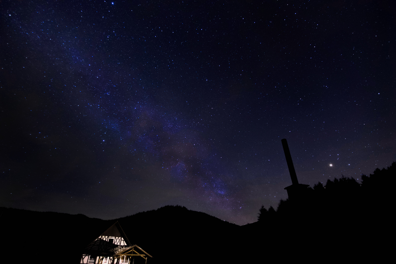 Mein erster Milky Way Shot